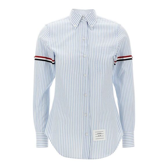 THOM BROWNE Sweaters - Thom Browne Women Striped Shirt